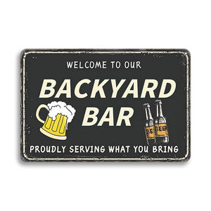 Cartel de hojalata de Metal Vintage al por mayor, pinturas con eslogan de cerveza divertido, Bar, <span class=keywords><strong>restaurante</strong></span>, cafetería, decoración de pared, decoración Retro para amantes de la cerveza - Product Image 3