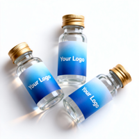 Mini flacon écologique de 5 ml, étiquette, carton cadeau de parfum de 10 ml, vente au détail, papier de 2 ml, plastique de 3 ml, borosilicate élevé de 5 ml