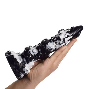 FAAK Sex Shop 23cm Tier dildos Erwachsene Produkte Anal Plug Hochwertiger flüssiger Silikon Tentakel <span class=keywords><strong>Dildo</strong></span> mit Saugnapf - Product Image 4