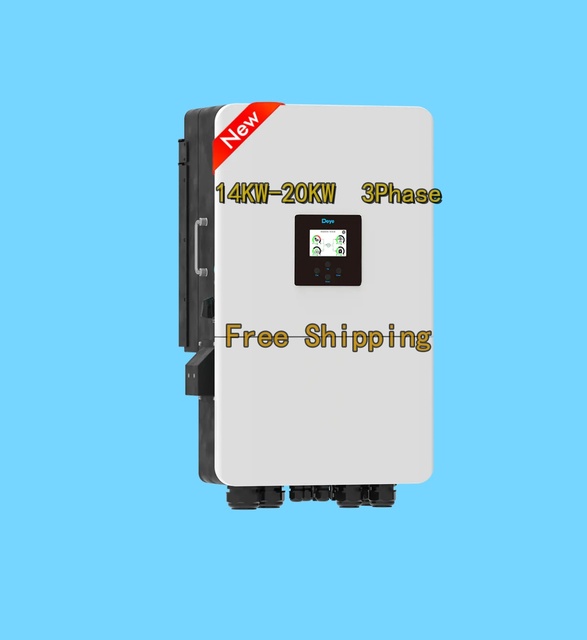 50% off Display Samples Deye 20kw 25kw 30kw 40kw 50kw 20 25 30 40 50 kw Hv High Voltage Solar Hybrid Inverter