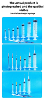 Prix usine Kama Seringue 10ml Avec Aiguille D'alimentation 60ml Automatique Bouchon D'injection Tube Colostrum Seringue Jetable