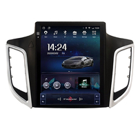 OEM ODM Layar Vertikal 9.7 Inci Android Car GPS Navigator untuk Hyundai IX25 Creta 2015-2018, Konsol Tengah Pintar Layar Besar