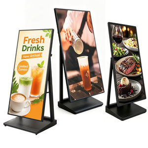 Pantalla Digital LCD Portátil de 55 Pulgadas para Interiores, 1G+8G, Android, Señalización Digital, APP, Control por Nube USB, Base con Ruedas, 1080p, NFC - Product Image 1