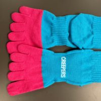Chaussettes de sport pieds nus OEM personnalisées d'usine de haute qualité, chaussettes à cinq doigts, chaussettes en laine anti-humidité, chaussettes à orteils pour la randonnée et la gym