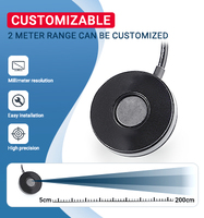 Sensor ultrasónico de nivel de combustible U02 con modelo de cálculo de alta precisión integrado, alcance de 1 m, para monitoreo del nivel de combustible en el tanque del vehículo