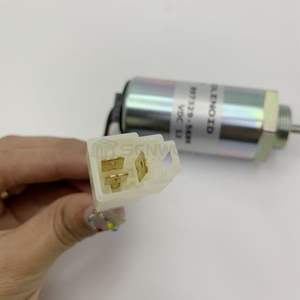 Vanne solénoïde d'arrêt du moteur diesel Isuzu 897329-5680 12 VDC pour contrôle d'extinction de flamme d'excavatrice - Product Image 5