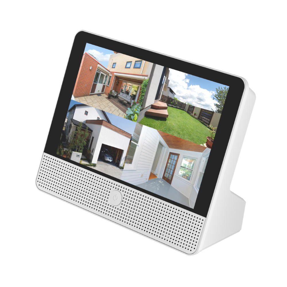 in 8CH 8POE NVR with LCD Monitor for Home CCTV Security