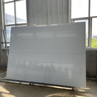 Panneau mural en laine de verre avec bordure en polyuréthane à ondes carrées sans joint