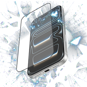 Protector de Pantalla de Vidrio Templado con Revestimiento de Carbono Tipo Diamante 9H 2.5D Anti-Rayones para iPhone 17 18 Pro Max Air - Product Image 3