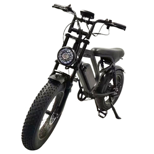 Bicicleta Eléctrica Nederland 48V para Montaña, Disponible en Stock, Neumáticos Gruesos de 24-20 Pulgadas, Bicicleta Eléctrica Económica con Tubo de Motocicleta, Bicicleta Eléctrica Económica para la UE - Product Image 1