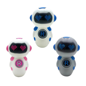 Jouet anti-stress en mousse PU Kawaii Robot imprimé avec logo personnalisé pour enfants de 5 à 7 ans - Product Image 1