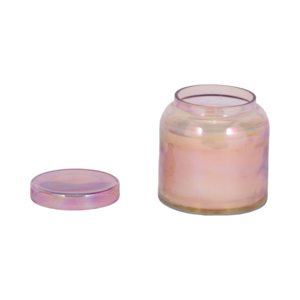 Candela Profumata in Barattolo di Vetro, Piccola Candela a Colonna Decorativa per Interni e Casa - Product Image 2