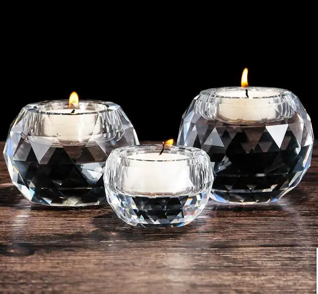 K9 с украшением в виде кристаллов для свечи tealight