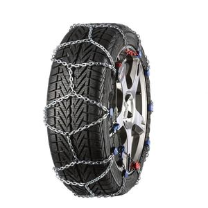 Cadena de Protección para Neumáticos Estándar Soldada y Galvanizada en Zinc Blanco para Uso en Nieve en Autos y Camiones - Product Image 1