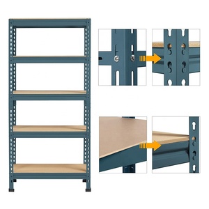 סיטונאי כבד החובה מוסך 5 Tier מדפי אחסון מדפי מתכת מרתף מדפי יחידה אחסון מדפי יחידה - Product Image 5