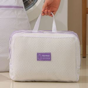 Purple Theme Honeycomb Durable <b>Mesh</b> <b>Laundry</b> <b>Bag</b> Coat Sweater Fine Clothing Washing Care <b>Bag</b> - Product Image 2