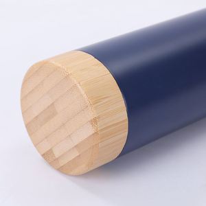 Nouvelle bouilloire isotherme sous vide en acier inoxydable 304, écologique, avec fond en bambou, petite ouverture, résistante à l'eau bouillante, performance thermique de 6 à 12 heures - Product Image 4