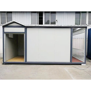 Mobile Storage House <b>Rectangle</b> Engineered Wood Multifunctional Storage Unit For Neatening And Waste Collection - Product Image 2