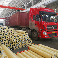 Lot en stock de qualité en tissu enduit de pvc lot de stockage de bâche enduit de pvc rouleau de bâche en PVC