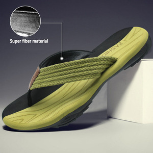 Nicecin Dép xỏ ngón đế mềm tự nhiên mới không dễ trượt Dép xỏ ngón cho nam xu hướng thời trang giày xỏ ngón đi biển thông thường - Product Image 6