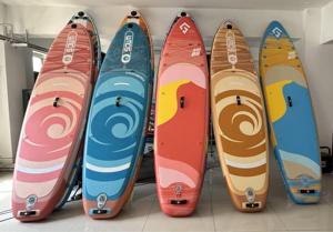 Planche de paddle gonflable OEM personnalisée 10'6''*33'' pour la vente en gros, planche de surf gonflable pour la vente SW06/2 - Product Image 4
