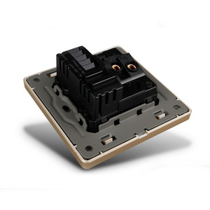 Wall Switch <b>Socket</b> <b>With</b> Dual <b>Usb</b> 5 Hole Panel 86mm Model For Home Charging - Product Image 2