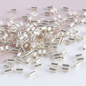 Cuentas bordadas de 2,5mm de alta calidad al por mayor para hacer tela de encaje Surat indio bordado con cuentas - Product Image 1