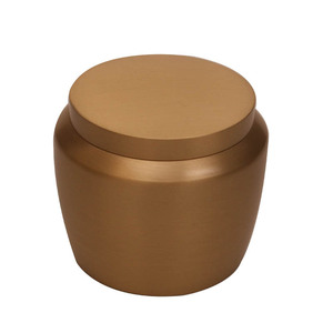 Tongpu Craftsman Pure <b>Copper</b> Incense <b>Powder</b> Jar, Incense Bottle, Incense Seal Bottle, Tea Canister, Antique-Style Jar, Brass - Product Image 5
