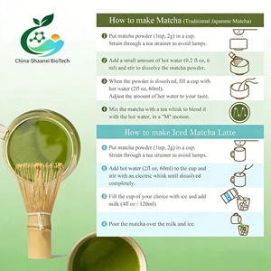 Té Verde Matcha Japonés Orgánico Certificado de Grado Ceremonial, de Propiedad Estatal, y Extracto de Plantas - Product Image 1
