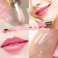 Gloss à lèvres repulpant au collagène, hydratant, réduit les ridules, répare les lèvres, formule douce naturelle, sérum pour les lèvres pour marque privée