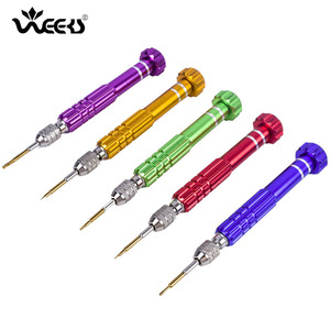Weeks 5 In 1 Mobile Phone Repair Screwdriver Set S2 Steel Magnetic Titanium Plated For Electronics Fixing - Product Image 1