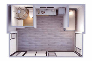 Casa Contenedor Deslizable de Acero Ligero, Resistente a la Intemperie, Segura y Estable, para Campamentos al Aire Libre, Resorts Panorámicos y Lugares de Exhibición (Venta al Por Mayor) - Product Image 2