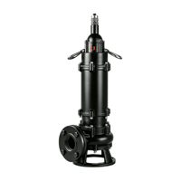 Pompa Pencacah Limbah Celup Besi Cor BWQ-QG 0.75-15kW untuk Drainase Air Limbah Proyek Kota dan Industri