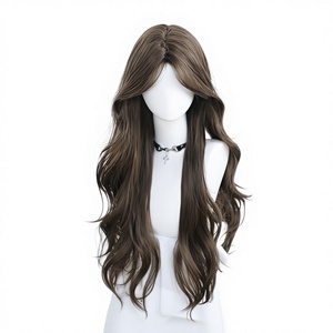 Perruque Lolita longue et bouclée, simulation bidimensionnelle, pour usage quotidien - Product Image 1