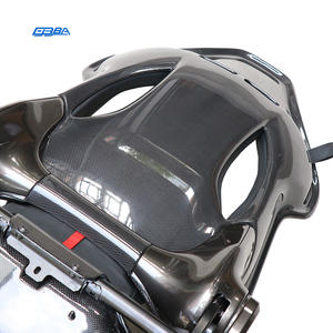 Asientos de Carreras Personalizables de Fibra de Carbono con Soporte Lateral de Alta Resistencia en Forma de Barril para Ferrari F430 - Product Image 6