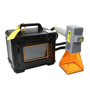 Machine de marquage laser à fibre portative haute précision, refroidissement par air, pour le codage des métaux et des plastiques - Product Image 1