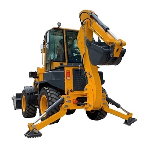 TL30-20 Mini/Small Wheel Backhoe <span class=keywords><strong>Loader</strong></span> Hydraulic Control Wheel <span class=keywords><strong>Loader</strong></span> <span class=keywords><strong>Bachoe</strong></span> Loaders untuk Kebun - Product Image 1