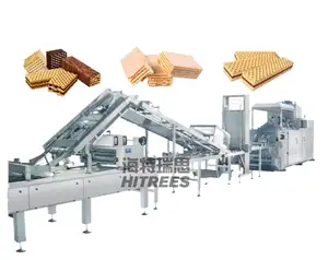 Línea de fabricación de galletas de oblea completamente automática Precio