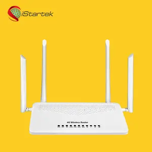 Android 3g router4g malha de fibra óptica de alta potência quad sim roteador sem fio wi-fi em casa