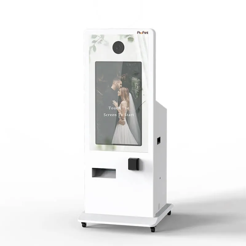 Kiosque magique de cabine de photo de miroir de paiement d'écran tactile de 45 pouces de haute qualité avec l'imprimante