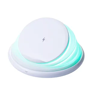 Latest Product In Industry Fast Night Light Wireless Charger For Phone 3in1 Wireless Charger