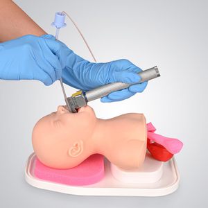 Maniquí de Entrenamiento de Vías Respiratorias para Bebés Recién Nacidos de PVC Avanzado, Modelo de Intubación de Tráquea Pediátrica para Ciencias Médicas, ISO y CE - Product Image 5