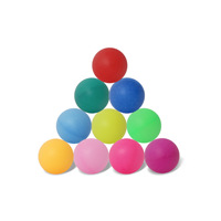 Colorido 40mm Fábrica al por mayor Juego al aire libre Juguete sin costuras para Lucky Draw Throw and Shake Pelota de tenis de mesa