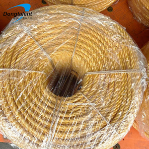 <span class=keywords><strong>Corde</strong></span> en polypropylène à 4 brins 16 mm x 50 m, excellente pour les levages lourds, matériau PP de qualité - Product Image 4