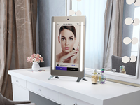 Espejo Inteligente Personalizable Mirroh.AI con Android 14 para Maquillaje, Peinado, Prueba de Ropa y Análisis de Piel