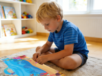 Livre d'autocollants en gelée sur le thème du monde sous-marin, jouet d'activités écologique et réutilisable pour enfants, intérieur et extérieur