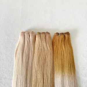 Raw Virgin Cuticle Aligned Wholesale Human Weave Bundle Vendor Mink Brazilian Machine Hair Weft