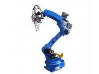 Robot industriel Yaskawa à six axes avec bras mécanique assisté par la commande numérique CNC, soudage au laser, entraînement servo-électrique PLC, 12000W