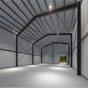 Self Storage Steel Structure Shed Competitive Price Prefabricated Steel Structure Warehouse Building