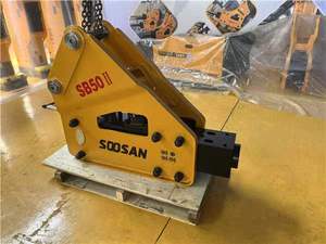 Soosan เครื่องแบ่ง SB50ไฮดรอลิกแบบด้านข้างเหมาะสำหรับรถขุดขนาด11-16ตันเหมาะสำหรับรถตักดิน - Product Image 4